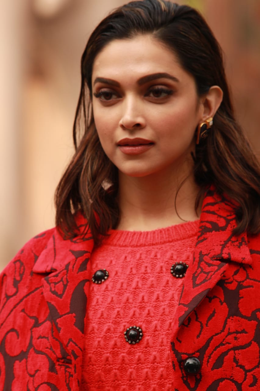 <p style="text-align: right;">دیپکا پڈوکون چھپاک فلم کی تشہیر میں مصروف ہیں۔ تصویر : پلّو پالیوال</p>